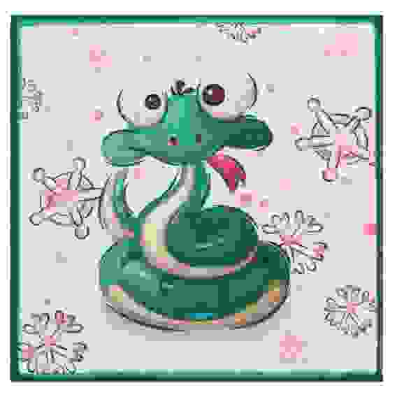 Фелиз Салфетка для уборки, 100% полиэстер, 30х30см, символ года PROVANCE