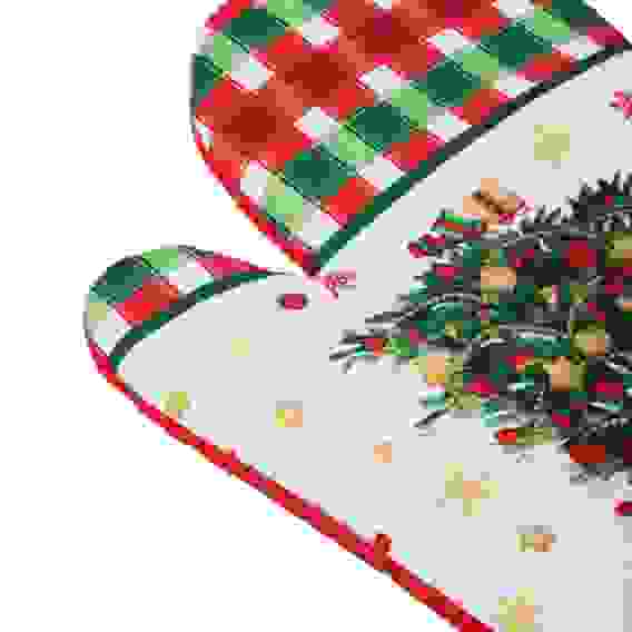 Рождественская ель Прихватка-варежка, 100% полиэстер, 17х27см PROVANCE