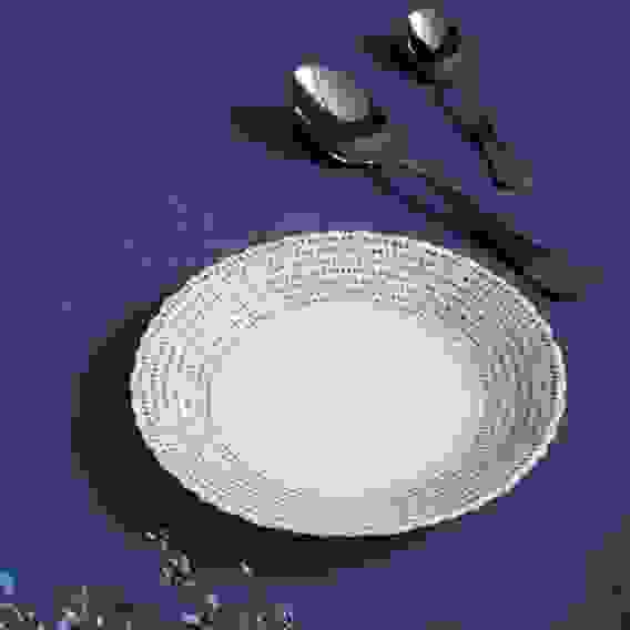 Тарелка десертная опаловое стекло 19см Азуль MILLIMI