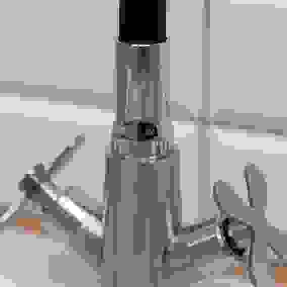 Излив смесителя для кухни, силиконовый, 2 режима, черный