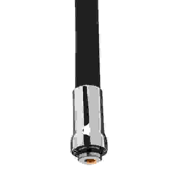 Излив смесителя для кухни, силиконовый, 2 режима, черный