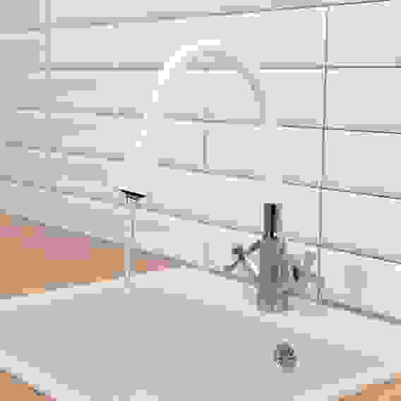 Излив смесителя для кухни, силиконовый, 2 режима, белый