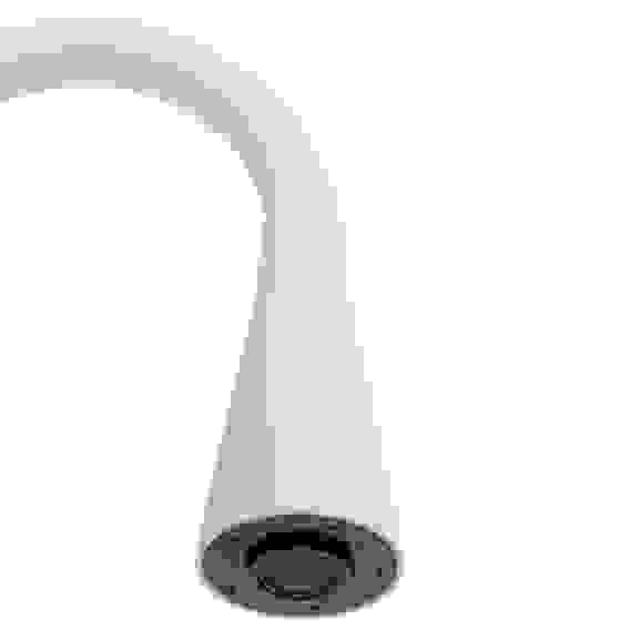 Излив смесителя для кухни, силиконовый, 2 режима, белый