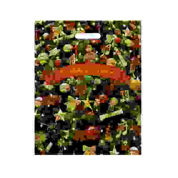 Пакет &quot;Новогодние игрушки&quot;, полиэтиленовый с вырубной ручкой, 38х47 см, 60 мкм 7063967