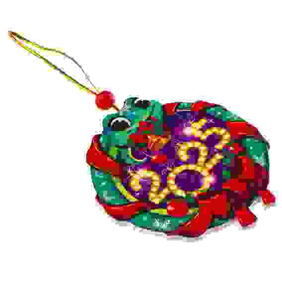 Подвеска новогодняя деревянная \"Змея\" 10347074