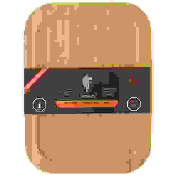 Контейнер BAMBU, объем: 1500 мл, из жаропрочного стекла с крышкой из бамбука, прямоугольный