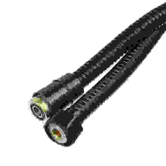 Шланг для душа, 150см, 1/2&quot;(Имп)-1/2&quot;(Имп), сталь, латунь, EPDM, антитвист, черный RAIN