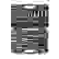 Набор инструментов, 1/2&quot;, 1/4&quot;, CrV, S2, пластиковый кейс, 94 предмета// Denzel