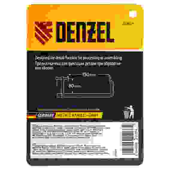 Струбцина F-образная, 80x150мм, кованая // Denzel