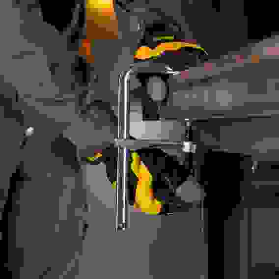 Струбцина F-образная, 80x150мм, кованая // Denzel