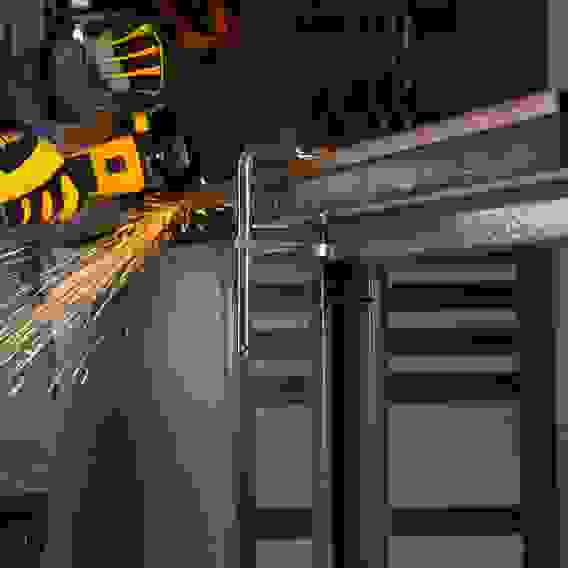 Струбцина F-образная, 80x150мм, кованая // Denzel