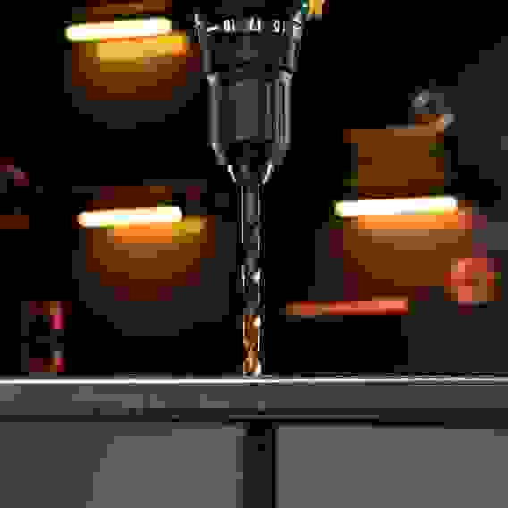 Набор сверл по металлу, 1-10 мм, HSS-Tin, Golden Tip, 19 шт// Denzel