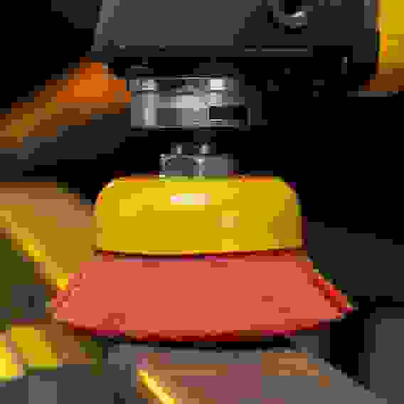 Щетка для УШМ, 75 мм, Чашка, нейлоновая щетина, М14// Denzel