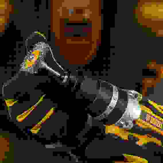 Набор щеток для дрели, 5 Плоских 25-38-50-63-75 мм, шпилька, нерж. вит. проволока// Denzel