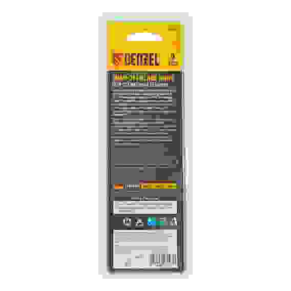 Нож, 9 мм, сменное лезвие, SK4, алюминиевый корпус, торцевой зажим// Denzel