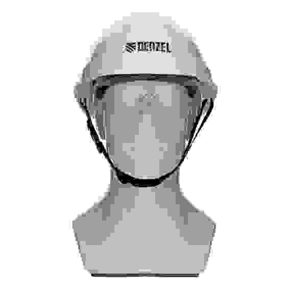 Каска защитная ударопр.«Форвард» (К-05),ABS/PC,комплект со встроен.очк.ОЧК-05 Форвард,белая// Denzel