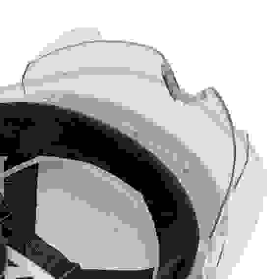 Каска защитная ударопр.«Форвард» (К-05),ABS/PC,комплект со встроен.очк.ОЧК-05 Форвард,белая// Denzel