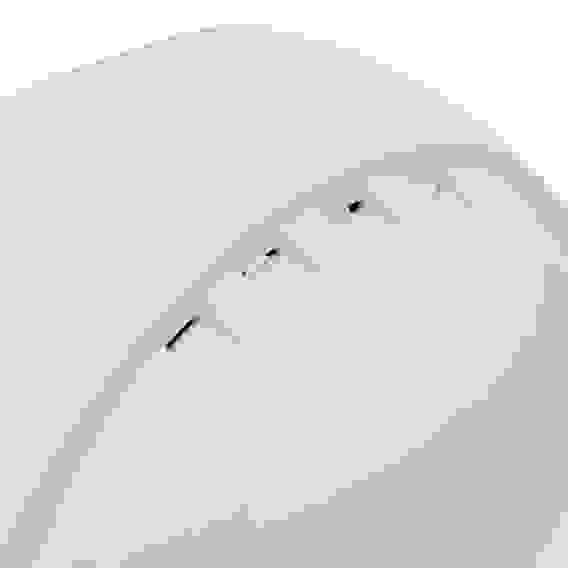 Каска защитная ударопрочная, ABS/PC, плавная регулировка, модель «Форвард» (К-05),белая// Denzel