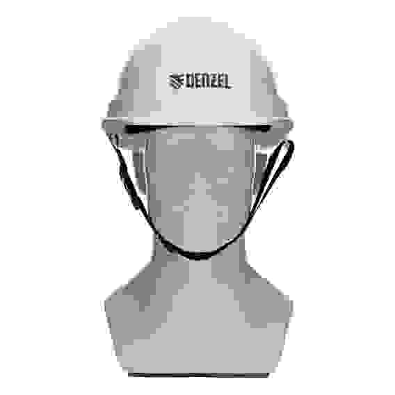 Каска защитная ударопрочная, ABS/PC, плавная регулировка, модель «Форвард» (К-05),белая// Denzel