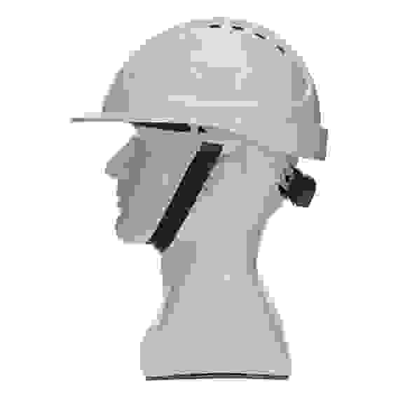 Каска защитная ударопрочная, ABS/PC, плавная регулировка, модель «Форвард» (К-05),белая// Denzel