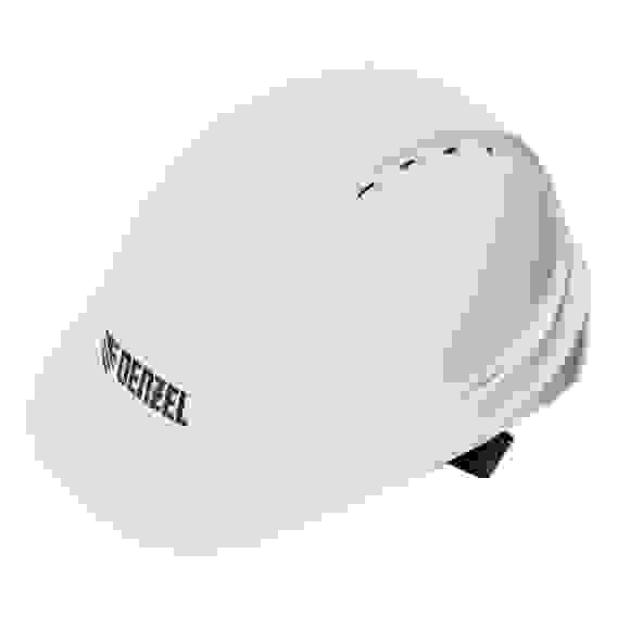 Каска защитная ударопрочная, ABS/PC, плавная регулировка, модель «Форвард» (К-05),белая// Denzel