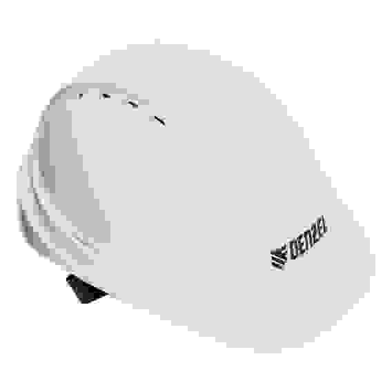 Каска защитная ударопрочная, ABS/PC, плавная регулировка, модель «Форвард» (К-05),белая// Denzel