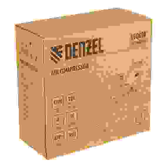 Компрессор Denzel DC1500/50 прям привод 1,5 кВт, 50 литров, 220 л/мин