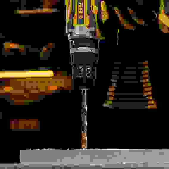 Сверло спиральное по металлу 10 x 133мм, Р6М5, Golden Tip // Denzel