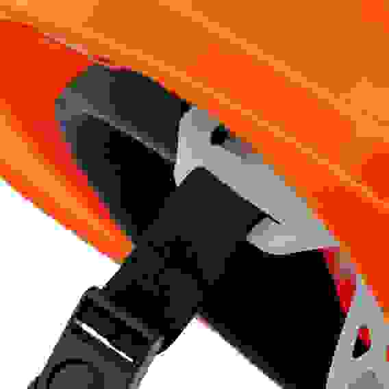 Каска защитная ударопрочная, ABS/PC, плавная регулировка, модель «Форвард» (К-05),оранж.// Denzel