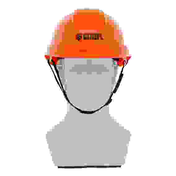 Каска защитная ударопрочная, ABS/PC, плавная регулировка, модель «Форвард» (К-05),оранж.// Denzel