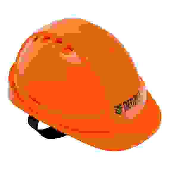 Каска защитная ударопрочная, ABS/PC, плавная регулировка, модель «Форвард» (К-05),оранж.// Denzel