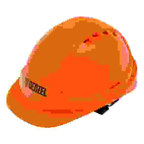 Каска защитная ударопрочная, ABS/PC, плавная регулировка, модель «Форвард» (К-05),оранж.// Denzel