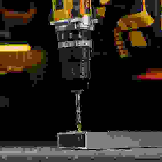 Сверло спиральное по металлу 6 x 93мм, Р6М5, Golden Tip // Denzel