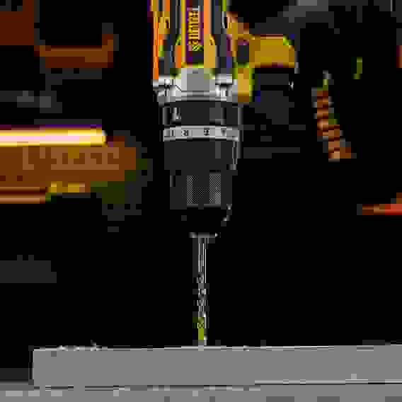 Сверло спиральное по металлу 6 x 93мм, Р6М5, Golden Tip // Denzel