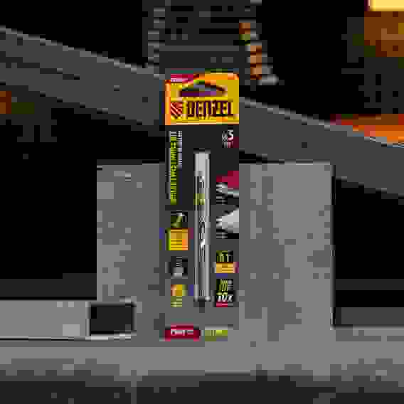 Сверло спиральное по металлу 5 x 86мм, Р6М5, Golden Tip // Denzel