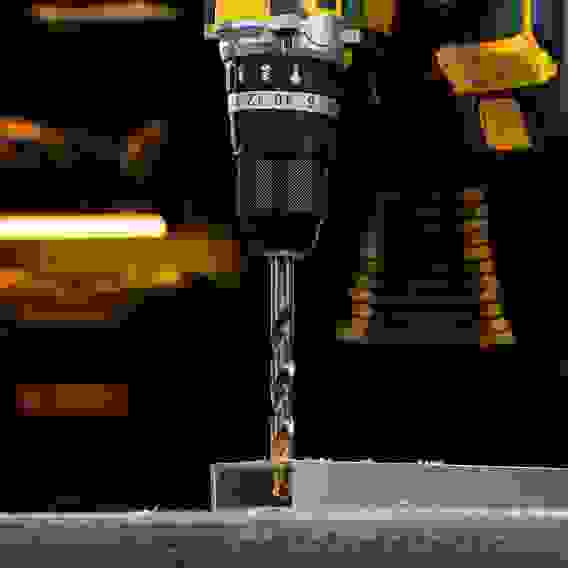 Сверло спиральное по металлу 11 x 142мм, Р6М5, Golden Tip // Denzel