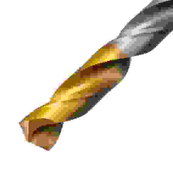 Сверло спиральное по металлу 11 x 142мм, Р6М5, Golden Tip // Denzel