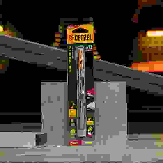 Сверло спиральное по металлу 12 x 151мм, Р6М5, Golden Tip // Denzel