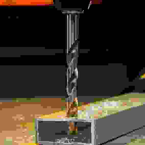 Сверло спиральное по металлу 12 x 151мм, Р6М5, Golden Tip // Denzel