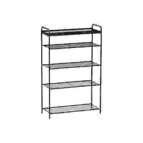 Подставка д/обуви (пвл) Верона25 (5полок) корзинка 65*30*95см (черный) ПДОВ25Ч ЗМИ