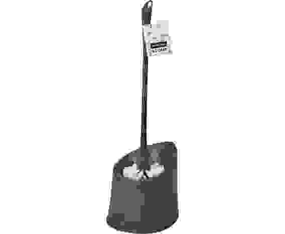 Туалетная щетка-ерш (Комплект WC) Stone, темный камень SC340711026 Spin&amp;Clean