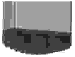 Башмак тетивы внутренний 40х20 черный Новая Высота NV 1910