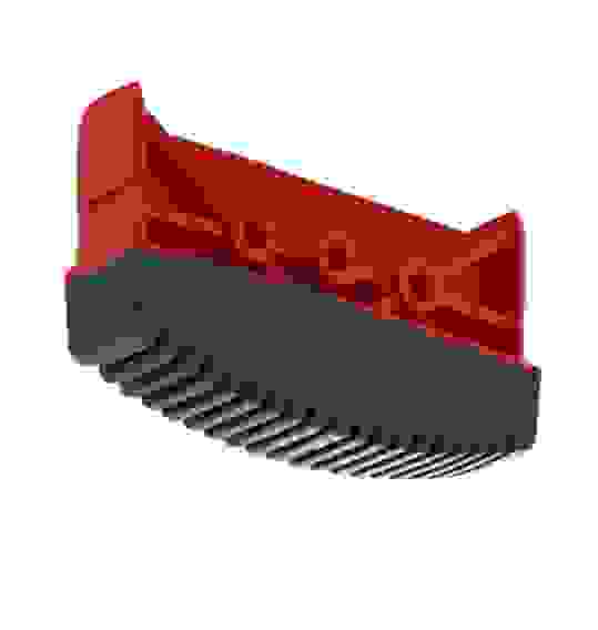 Башмак тетивы наружный двухкомпонентный 40х20 красный/черный Новая Высота NV 3910