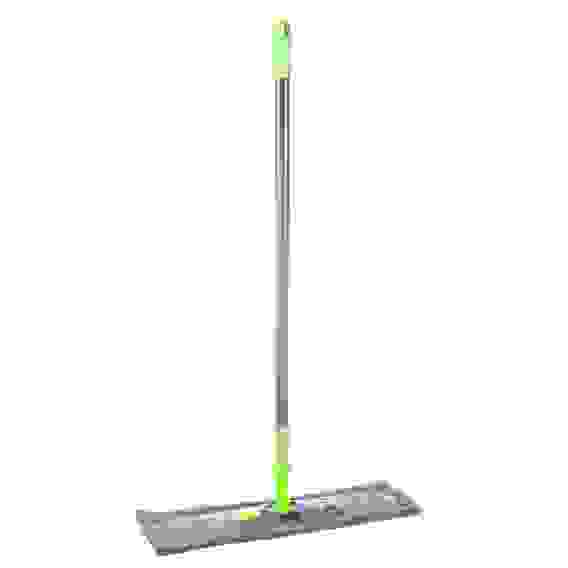 Швабра &quot;Классик&quot; с плоским мопом из микрофибры, разборная, телескоп VETTA