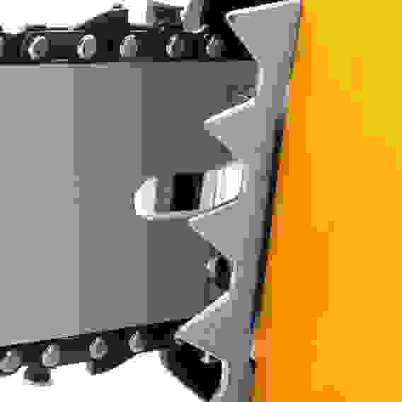 Пила цепная электр. Denzel EDS-1800P, 1,8кВт,поперечная,шина 40см,шаг 3/8, паз 1,3мм, 57зв