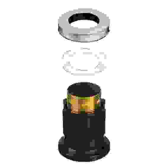 Смеситель для кухни, поворотный излив 30см, керам. картридж 35мм, нерж. сталь, SS01-G132 СоюзКран