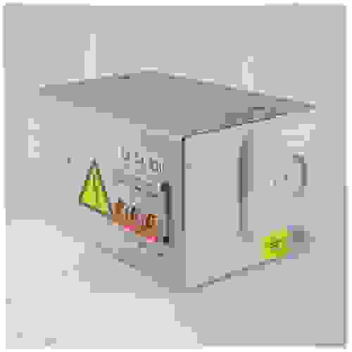 Ящик с понижающим трансформатором ЯТП 0.25 220/36В IP31 с двумя автоматами ОС0000002231 ФКУ ИК-1