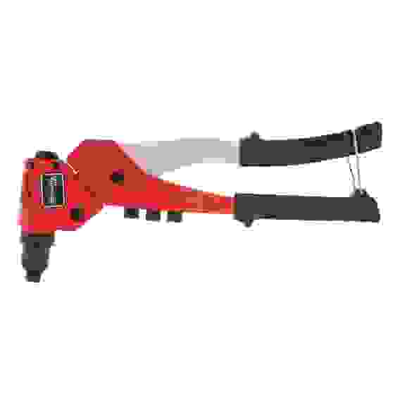 Заклепочник ручной, литой, поворотный, 290 мм, 0-360° заклепки 2,4-3,2-4,0-4,8 мм, PRO// Matrix