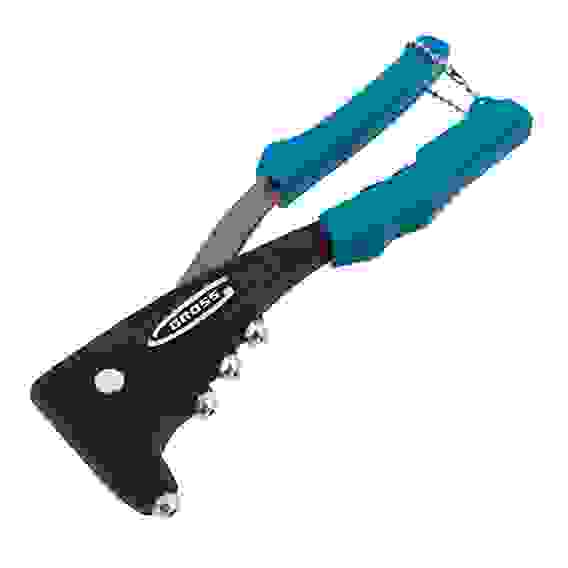 Заклёпочник литой, усиленный, заклёпки 2,4-4,8мм// Gross