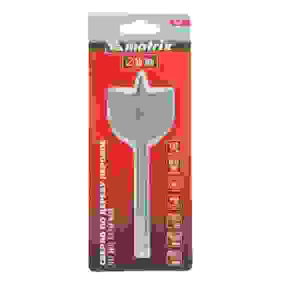 Сверло по дереву перовое, 55 мм 6-гранный хвостовик// Matrix